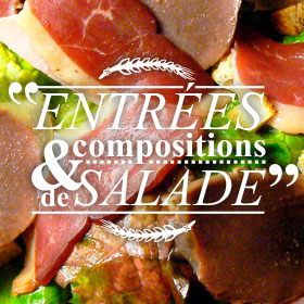 entrees salades m