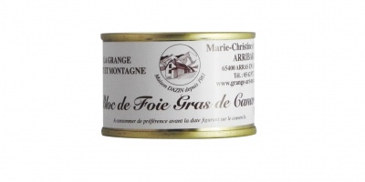 Bloc de foie gras de canard