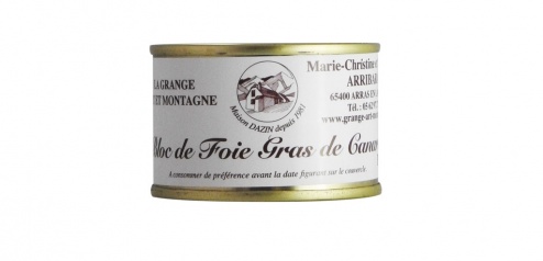 Bloc de foie gras de canard