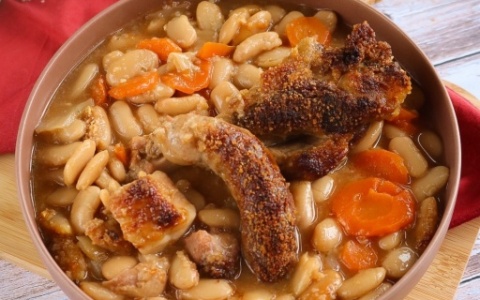 Cassoulet au confit de canard